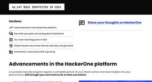 HackerOne Customer Annual Update