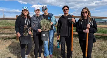 HackerOne employees volunteer during Day of Service